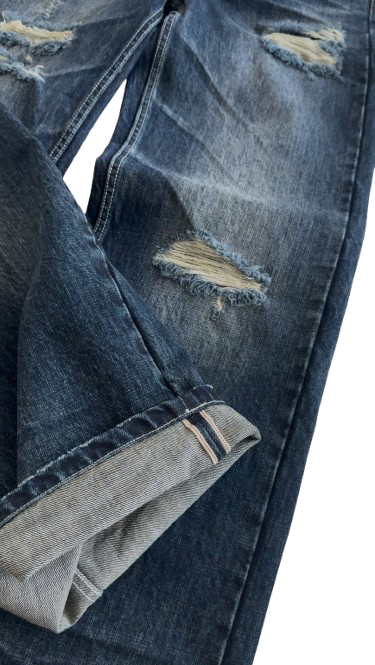 "Threads" Distressed Selvedge